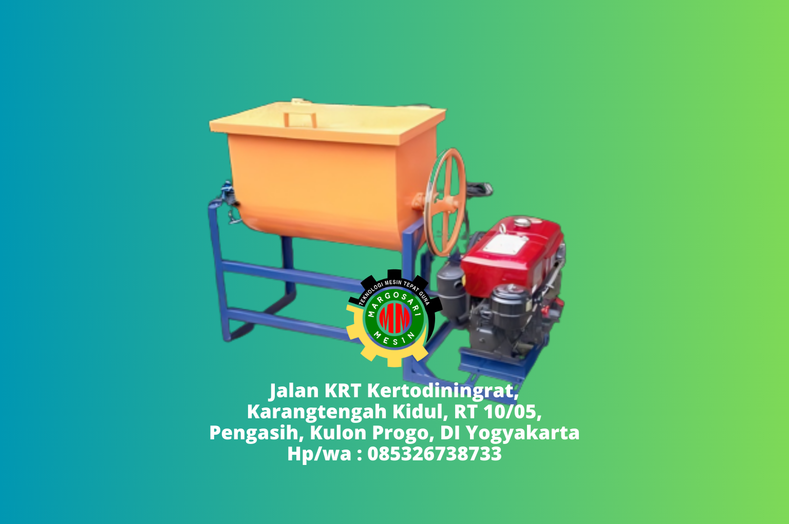 Mesin Mixer Bahan Pelet