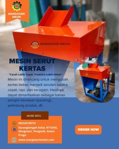 poster mesin serut kertas