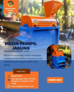poster mesin pemipil jagung