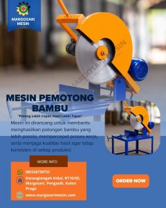 poster mesin pemotong bambu
