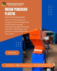 poster mesin pencacah plastik