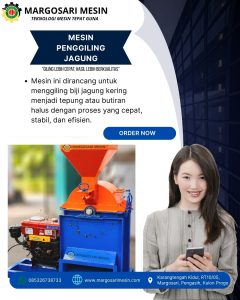 poster mesin penggiling jagung