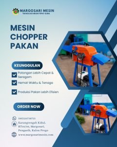 poster mesin chopper pakan