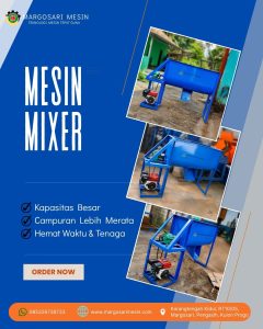 poster mesin mixer