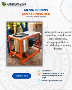 poster mesin spinner