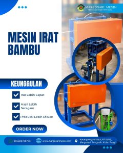 poster mesin irat bambu