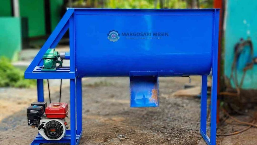 Mesin Mixer untuk mencampur bahan baku secara merata